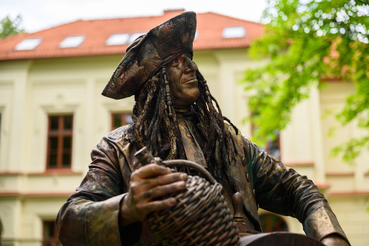 FOTO: V Spišskej Novej Vsi ožili cez víkend Živé sochy, foto 2