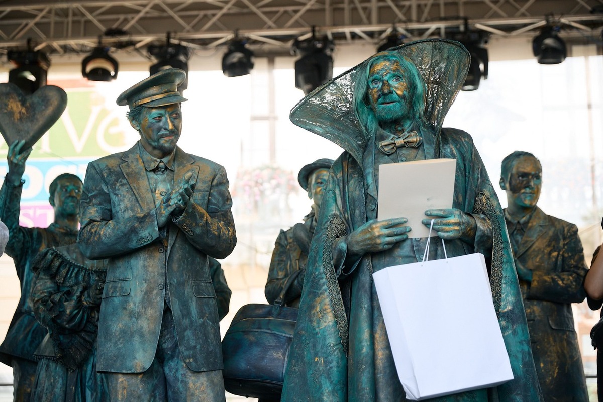 FOTO: V Spišskej Novej Vsi ožili cez víkend Živé sochy, foto 17