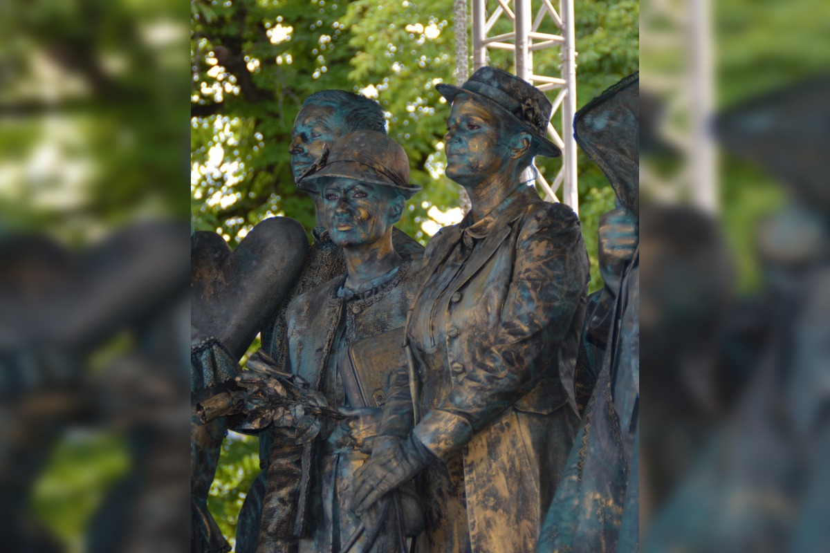 FOTO: V Spišskej Novej Vsi ožili cez víkend Živé sochy, foto 18