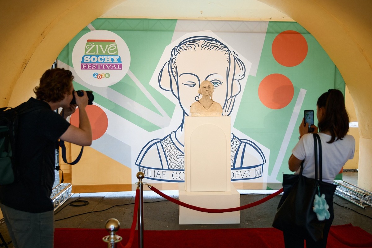 FOTO: V Spišskej Novej Vsi ožili cez víkend Živé sochy, foto 22