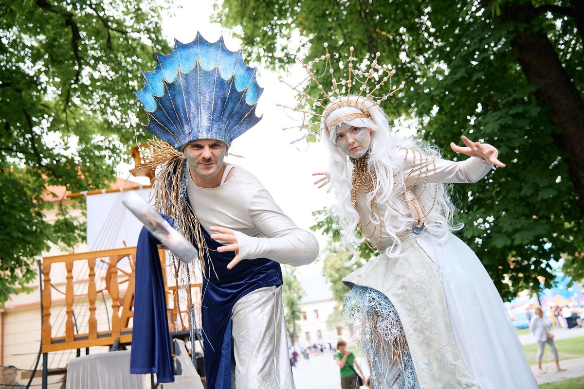 FOTO: V Spišskej Novej Vsi ožili cez víkend Živé sochy, foto 23