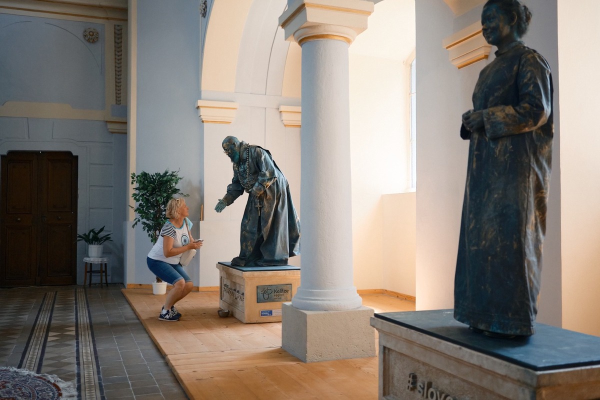 FOTO: V Spišskej Novej Vsi ožili cez víkend Živé sochy, foto 27