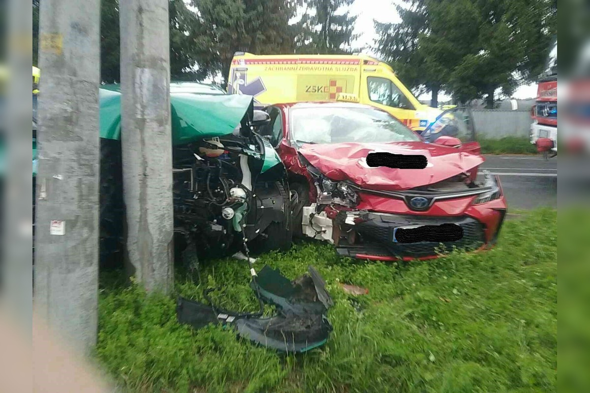 FOTO: Nehoda v Spišskej Novej Vsi, foto 3