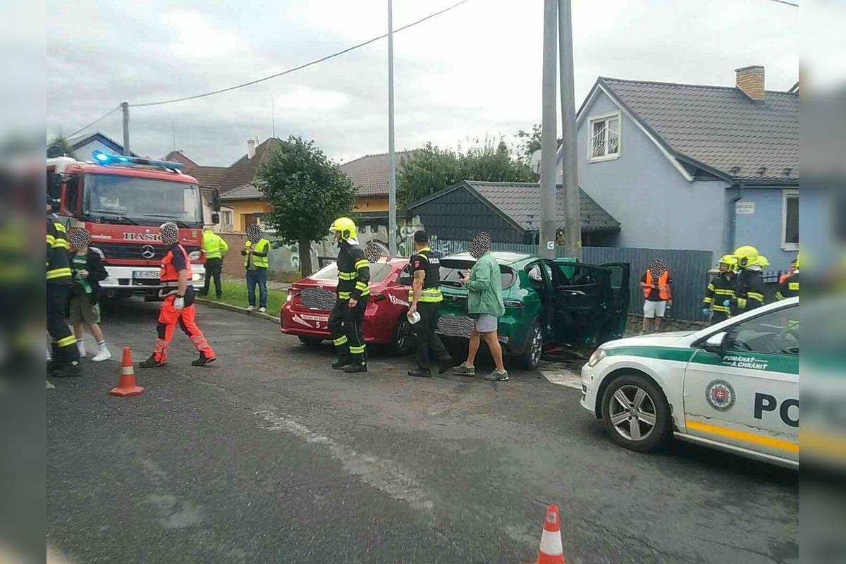 FOTO: Nehoda v Spišskej Novej Vsi, foto 5