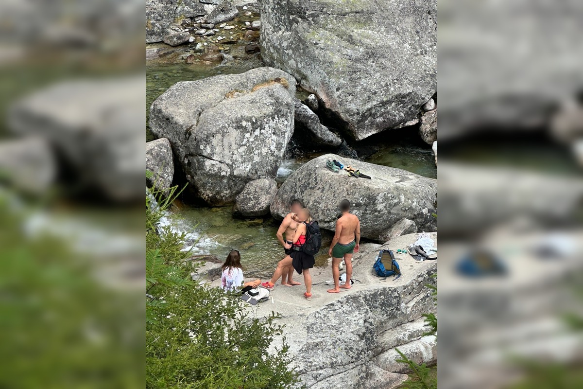 FOTO: Cudzinci sa kúpali v Tatrách. Opäť v tom istom potoku ako Tabáková, foto 4