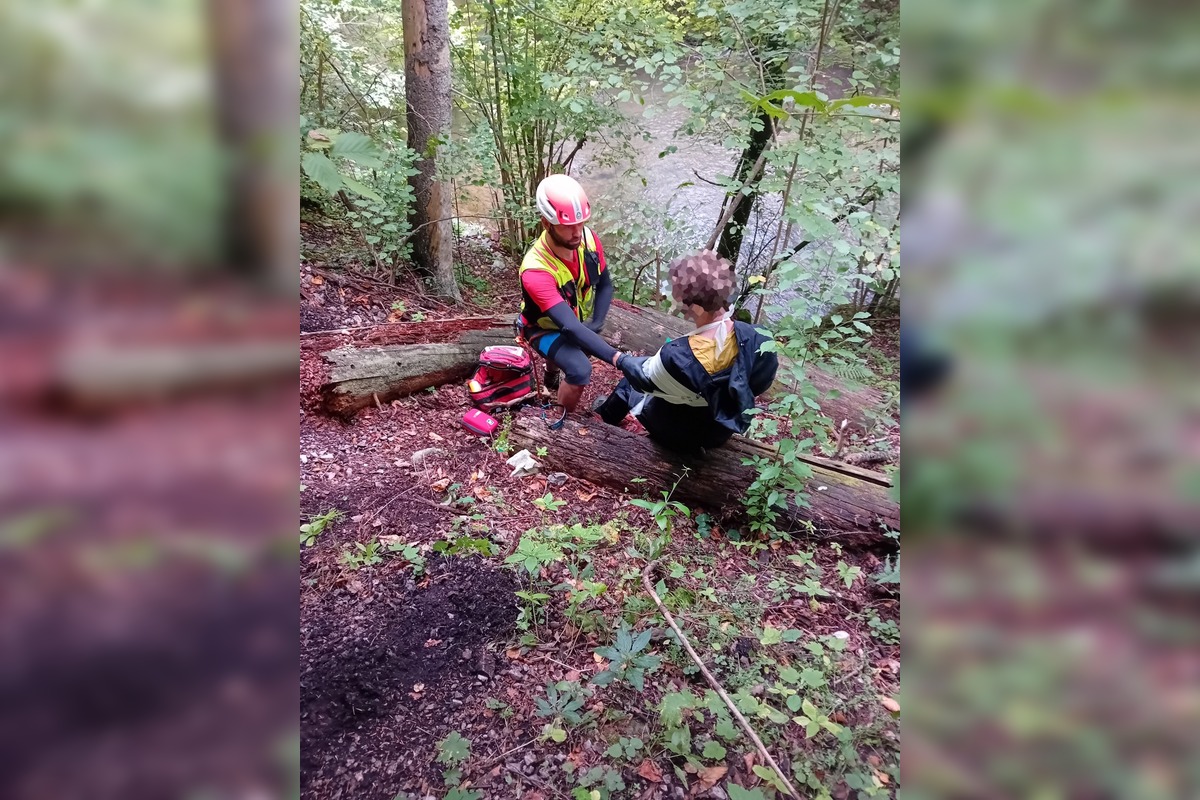 FOTO: Poľský turista v oblasti Slovenského raja utrpel úraz, na pomoc mu smerovali horskí záchranári, foto 1