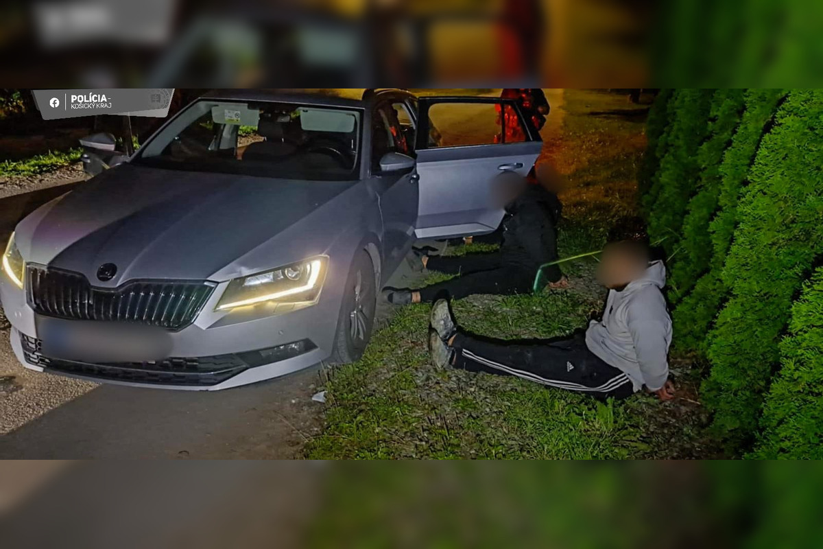 Policajná hliadka pristihla zlodejov priamo pri čine v Seni, foto 2