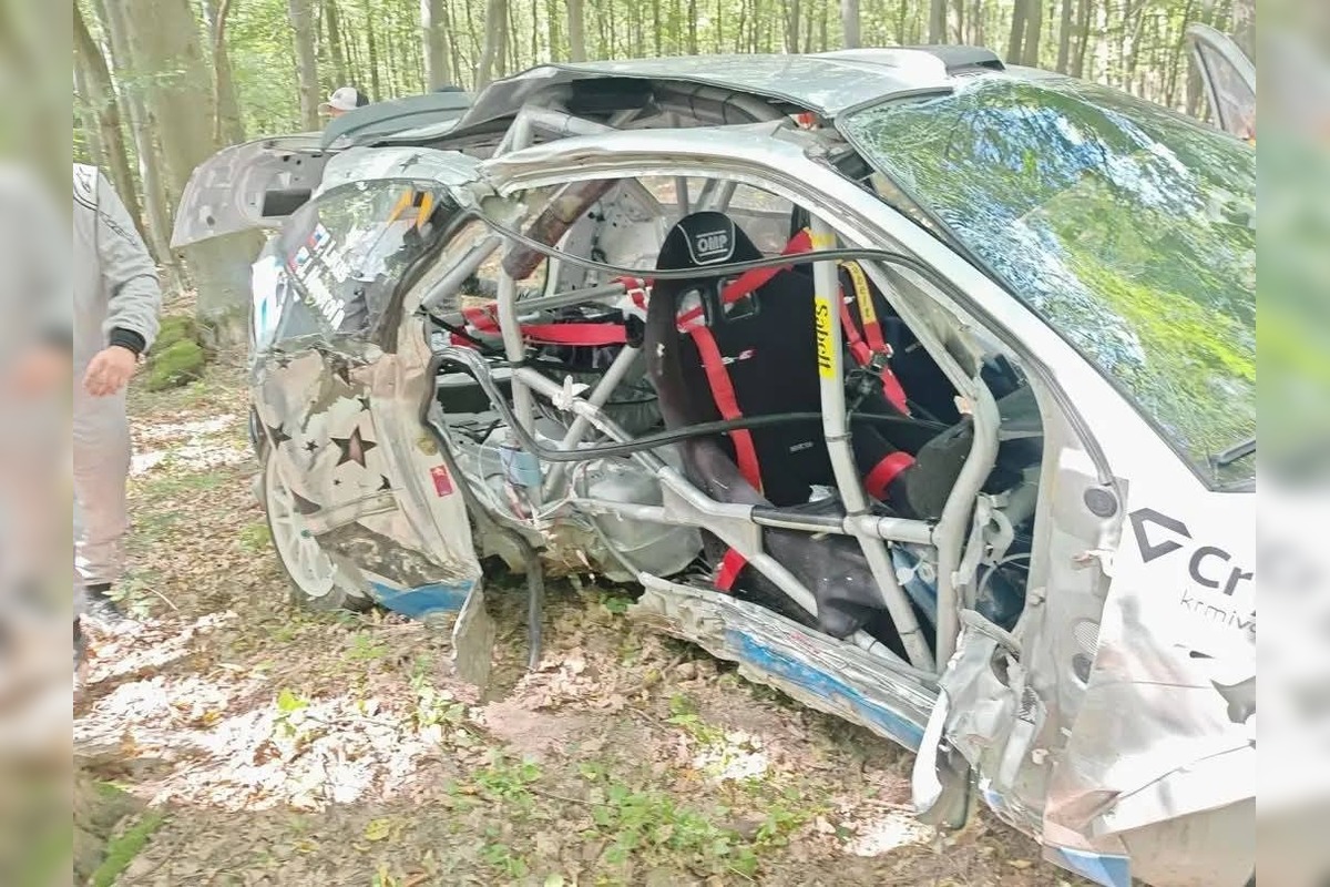 FOTO: Nehoda na Rally Abov 2025, foto 1