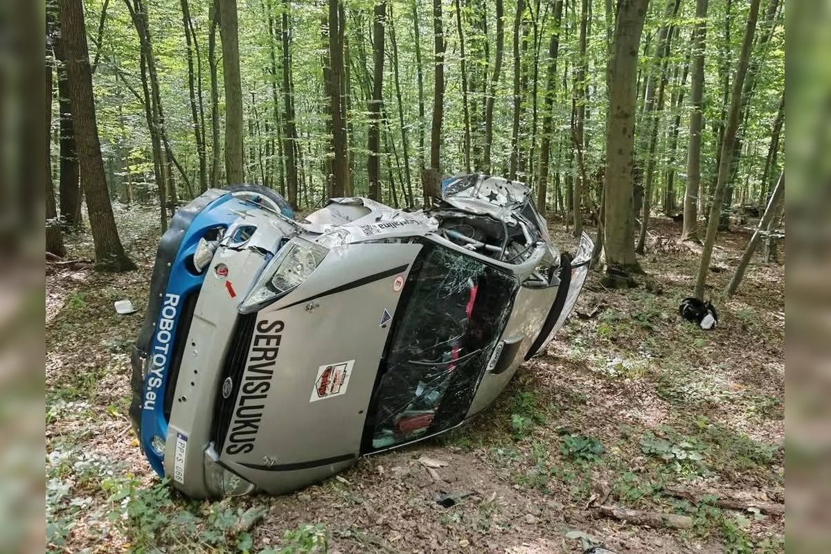 FOTO: Nehoda na Rally Abov 2025, foto 2