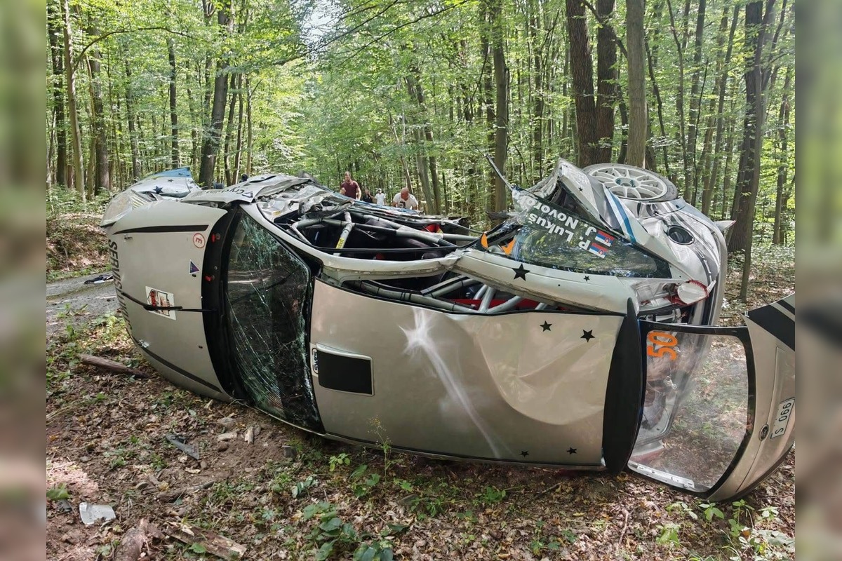 FOTO: Nehoda na Rally Abov 2025, foto 4