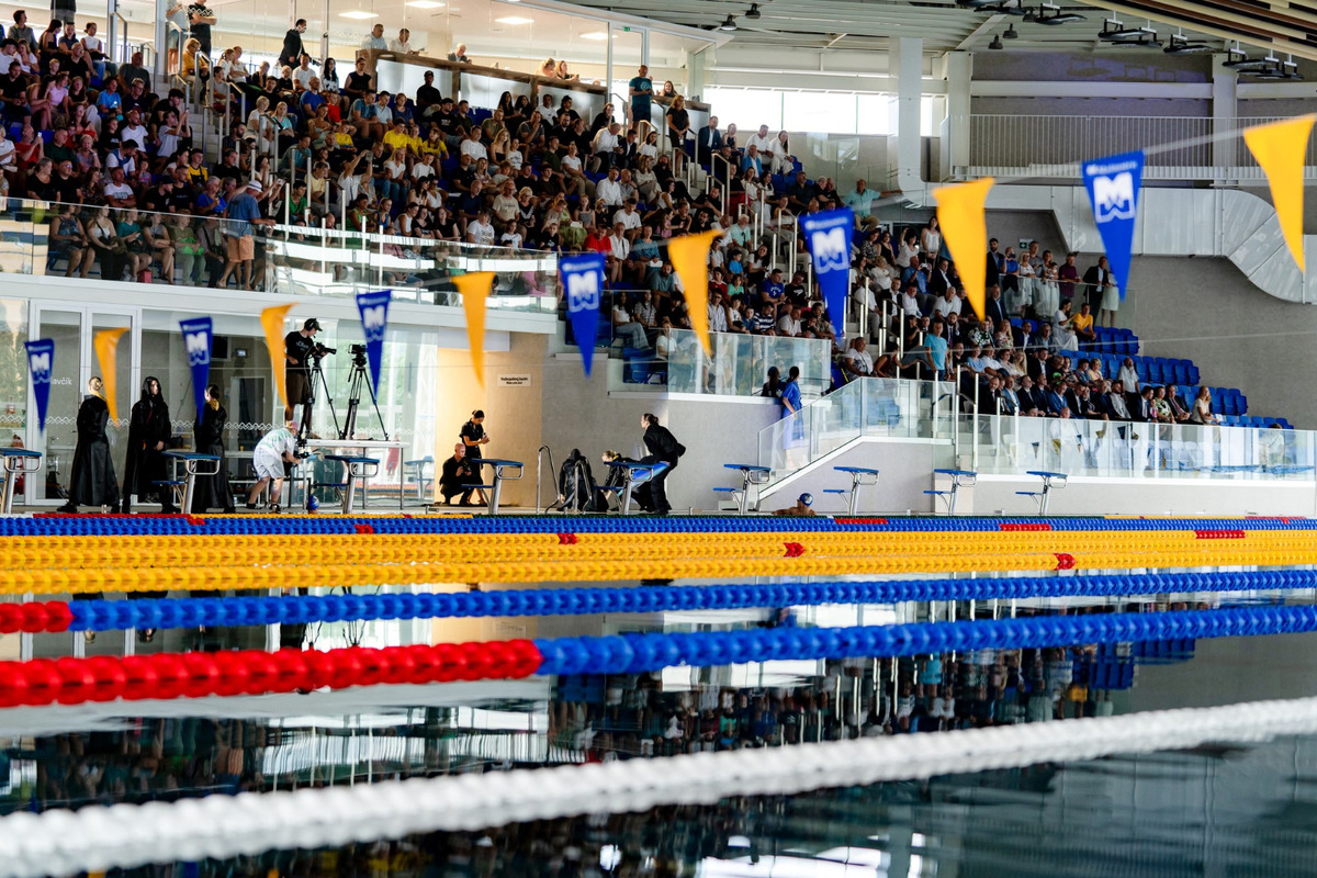 Metropola východu cez víkend otvorila najmodernejší plavecký komplex vo veľkom štýle, foto 3