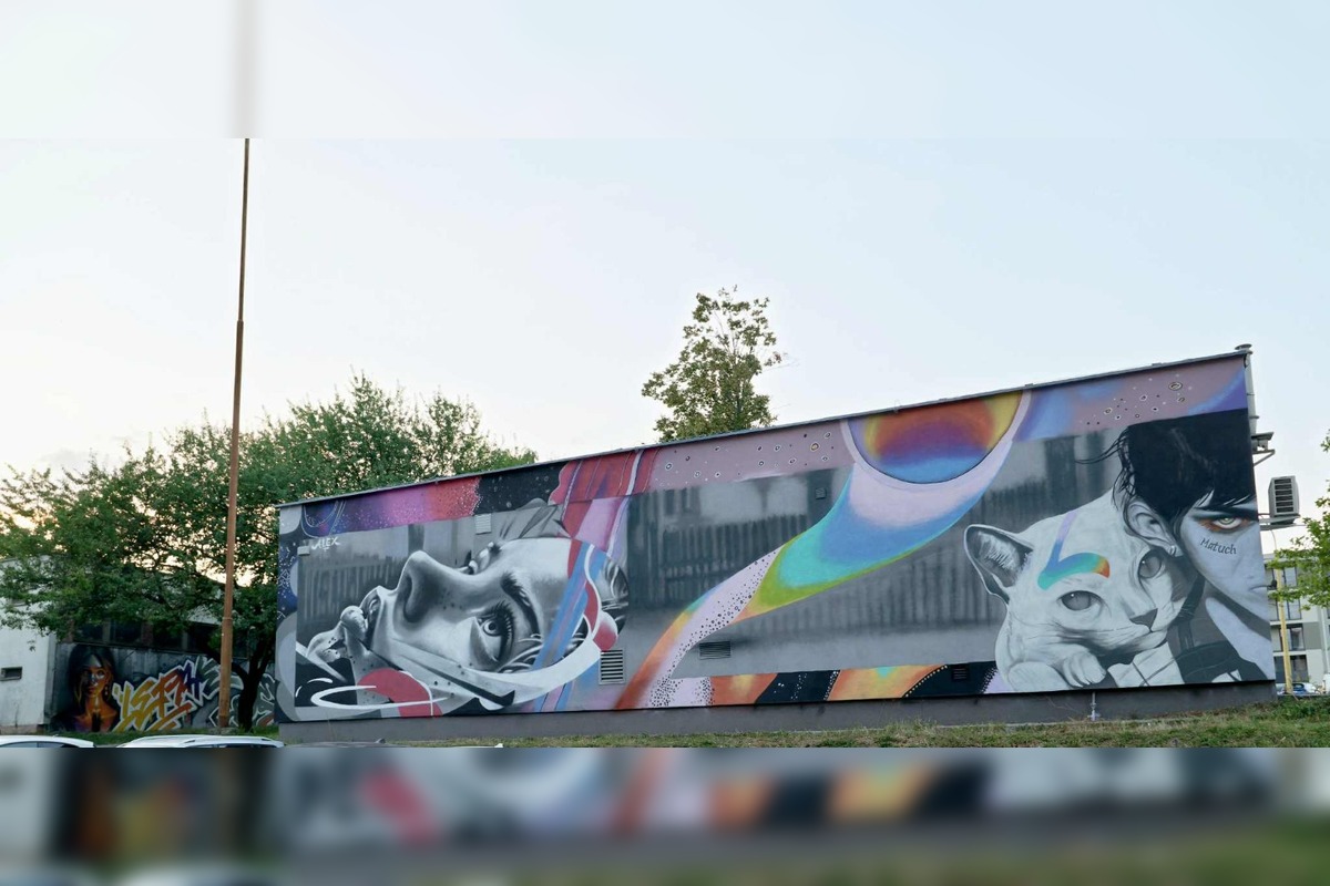 FOTO: Budovy na KVP a v Myslave ožili streetartovým umením, foto 6