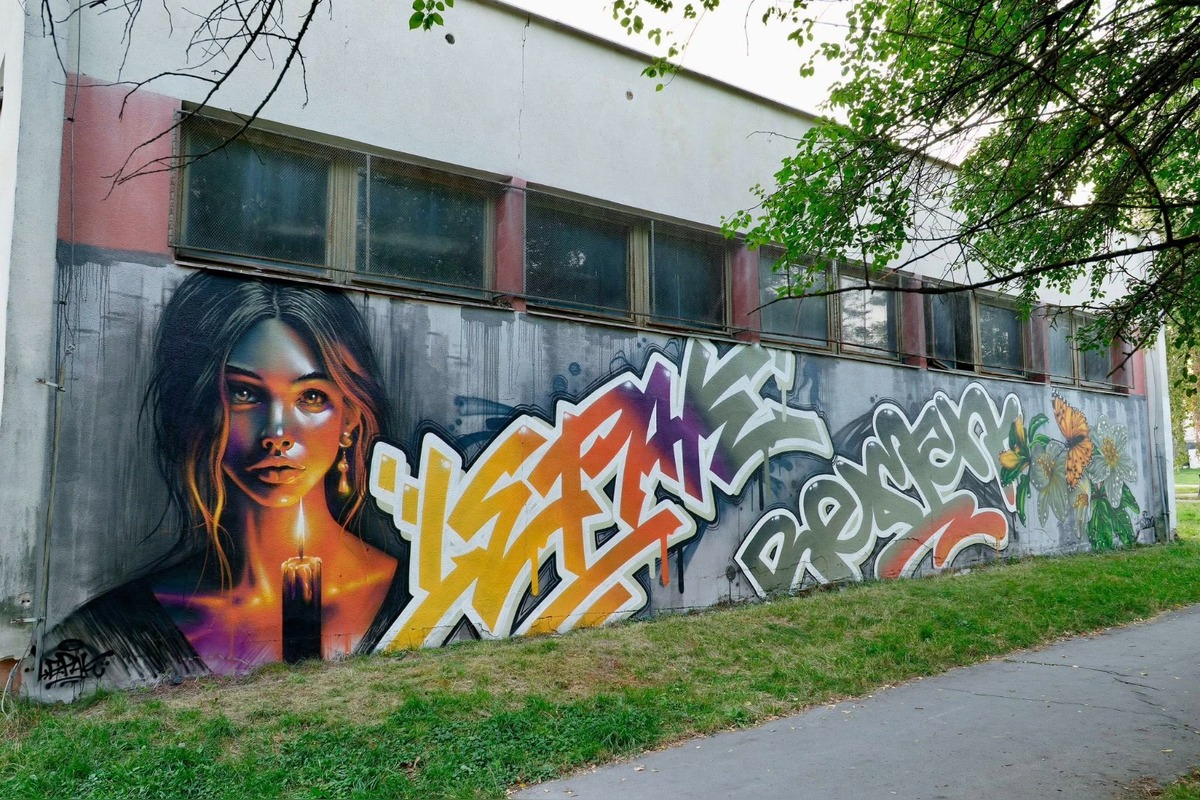 FOTO: Budovy na KVP a v Myslave ožili streetartovým umením, foto 9
