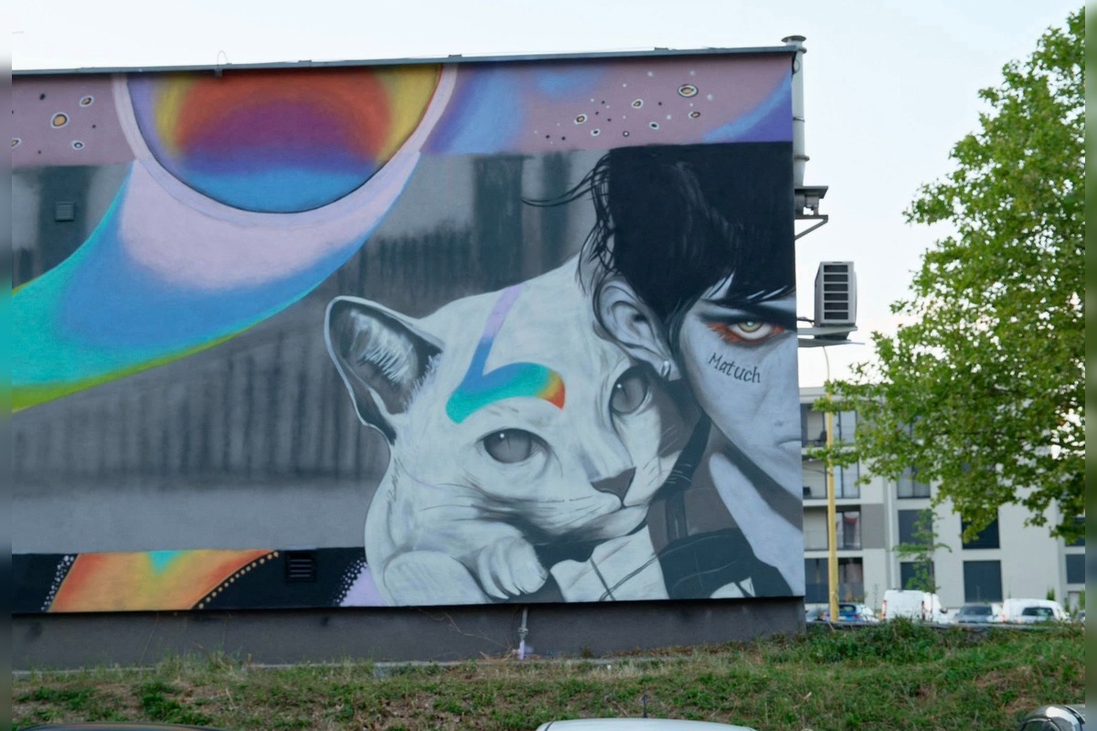 FOTO: Budovy na KVP a v Myslave ožili streetartovým umením, foto 11