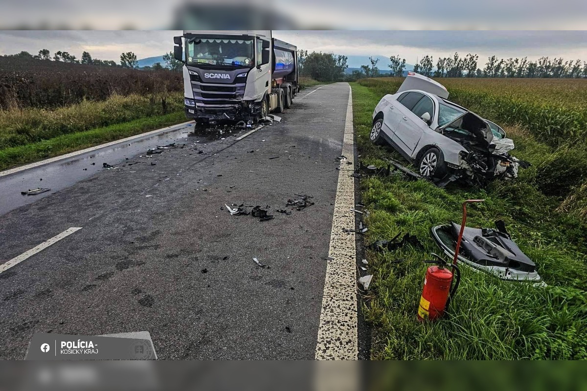 FOTO: FOTO: Tragická dopravná nehoda v okrese Košice-okolie, foto 3