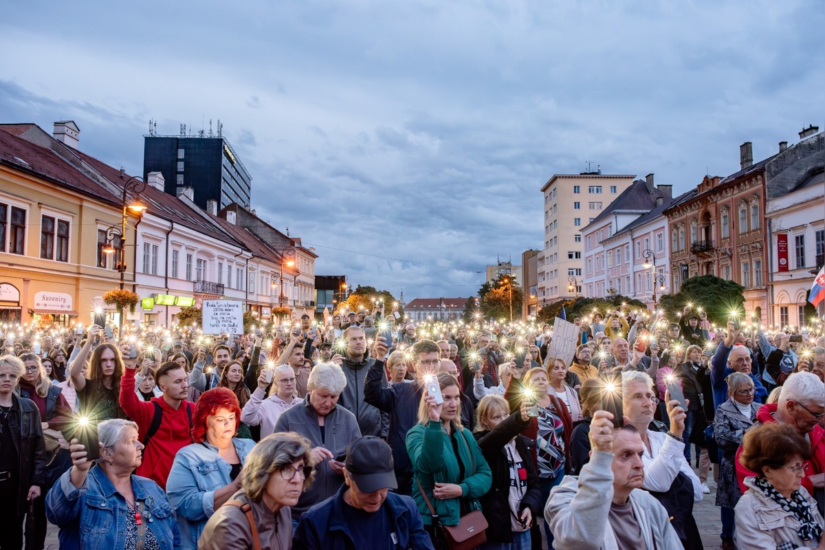 FOTO: Protesty proti konsolidácii na Spiši a v Košiciach, foto 1