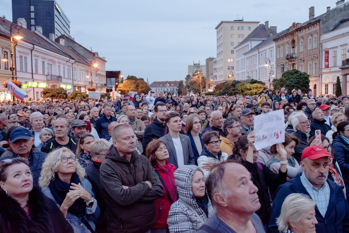 FOTO: Protesty proti konsolidácii sa znova konali na Spiši a v Košiciach, foto 1