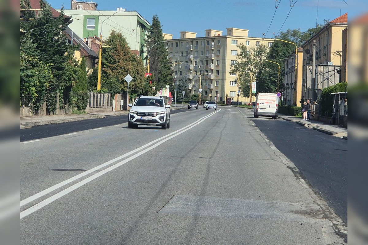FOTO: Opravená vozovka na Národnej triede, foto 1