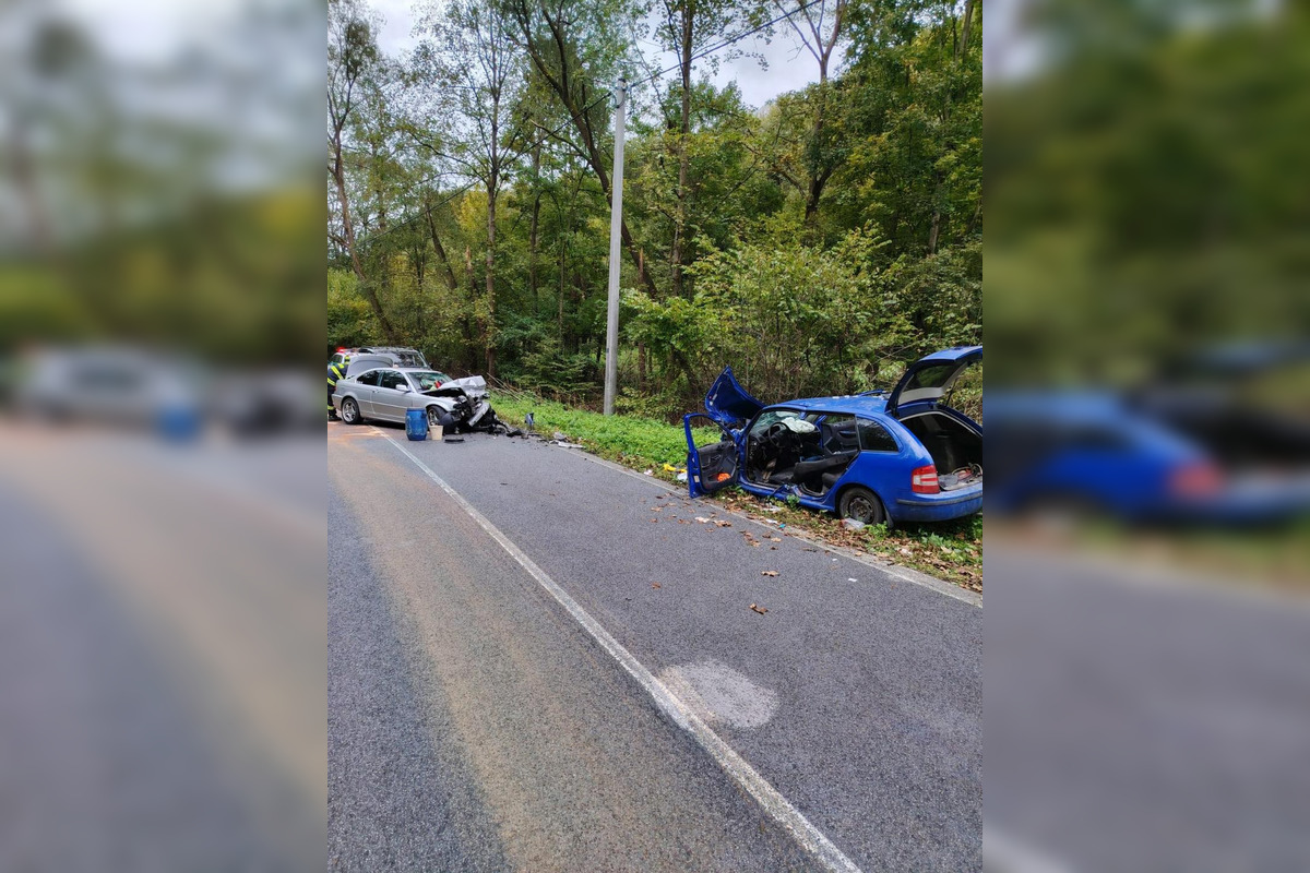 FOTO: K ťažkej nehode došlo za obcou Margecany, foto 3