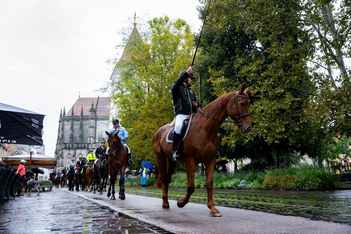 FOTO: Košicami viedol sprievod koní v rámci Hubertovej jazdy, foto 15