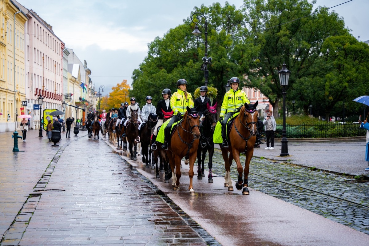 FOTO: Košicami viedol sprievod koní v rámci Hubertovej jazdy, foto 19