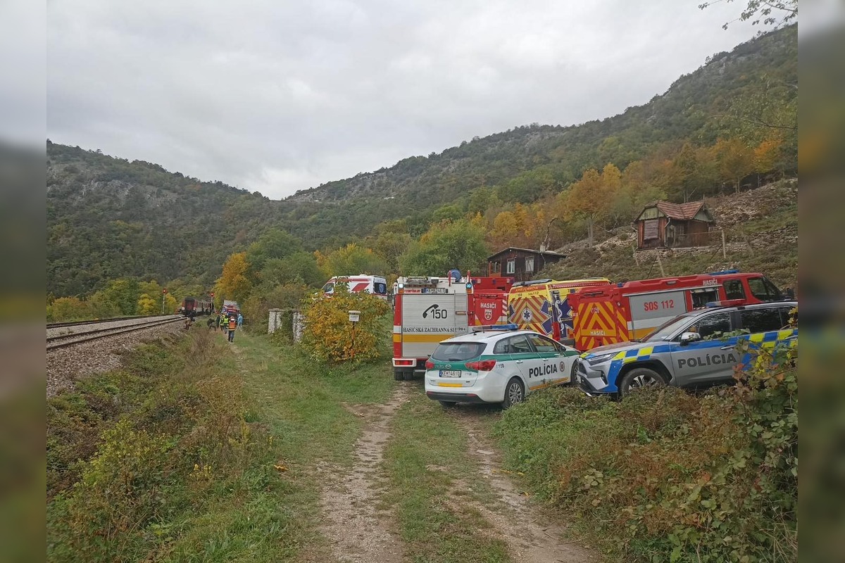 FOTO: Pri zrážke vlakov na východe pomáhal každý, foto 9