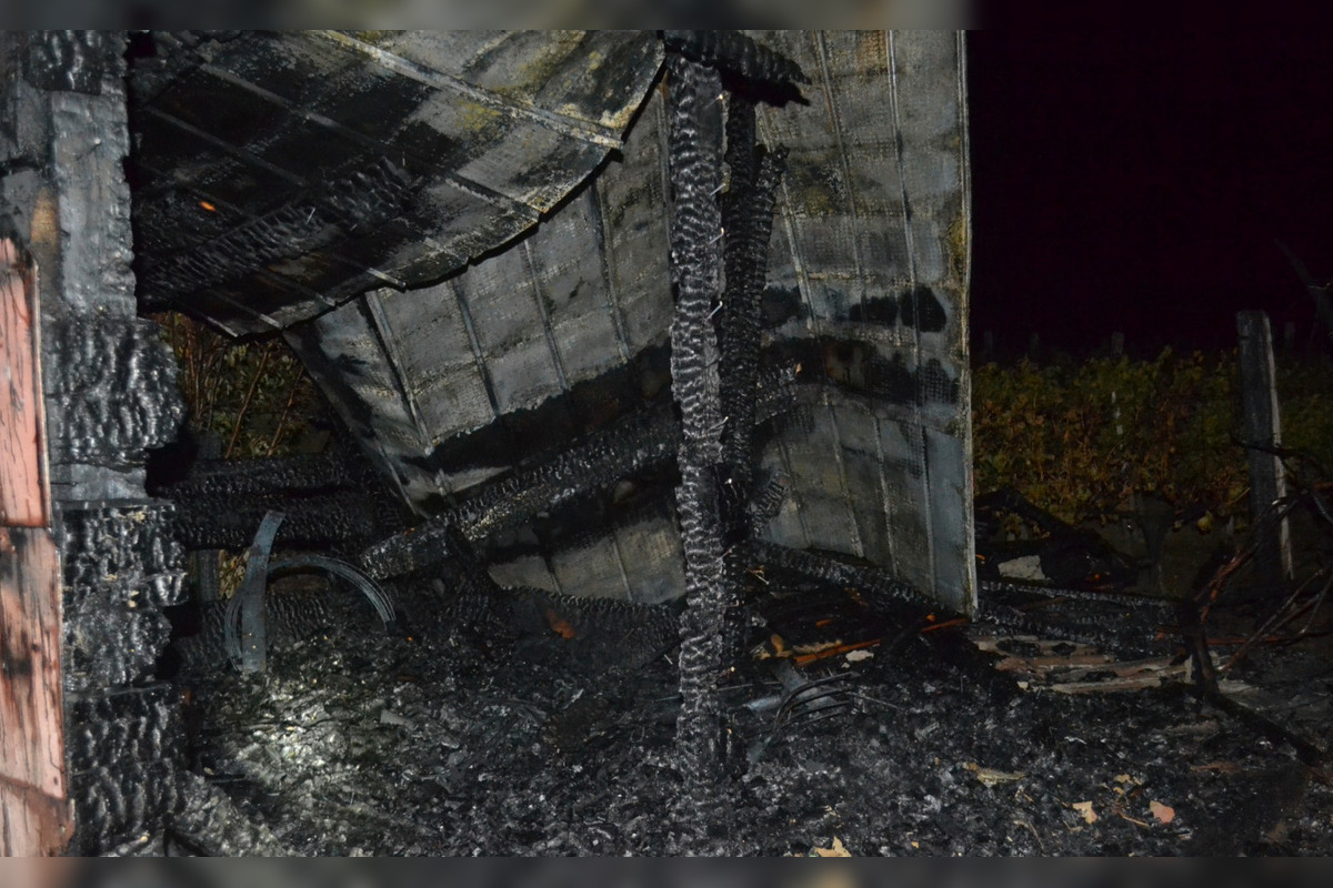 FOTO: Hasiči bojovali s požiarom vínnej chatky v obci Malý Kamenec, foto 4