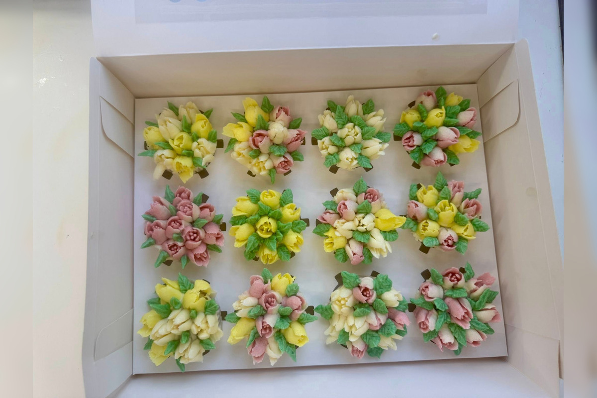 FOTO: Prekrásne muffinky sa stali virálnymi, veď vyzerajú ako živé kytice!, foto 5