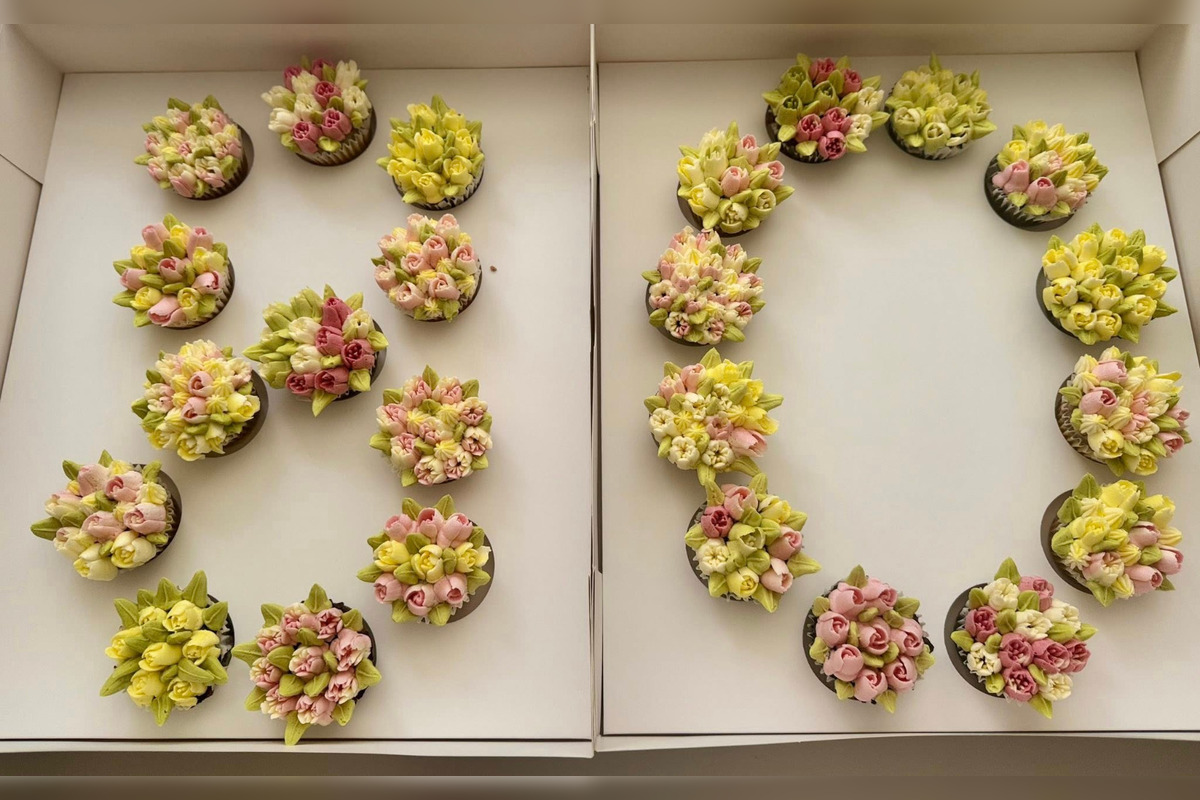 FOTO: Prekrásne muffinky sa stali virálnymi, veď vyzerajú ako živé kytice!, foto 6