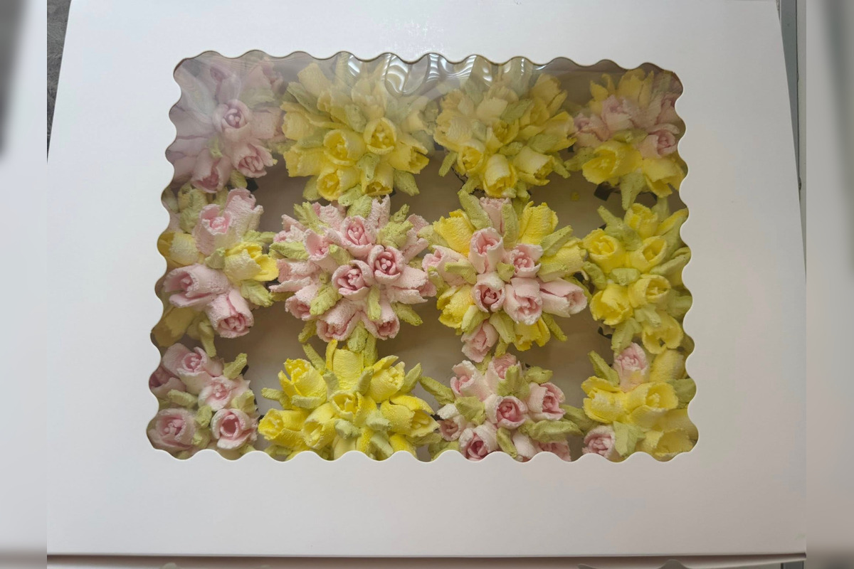 FOTO: Prekrásne muffinky sa stali virálnymi, veď vyzerajú ako živé kytice!, foto 7