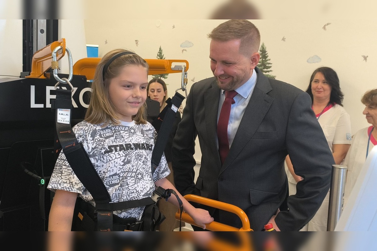 FOTO: Nové pracovisko robotickej rehabilitácie pre deti v košickej DFN, foto 1