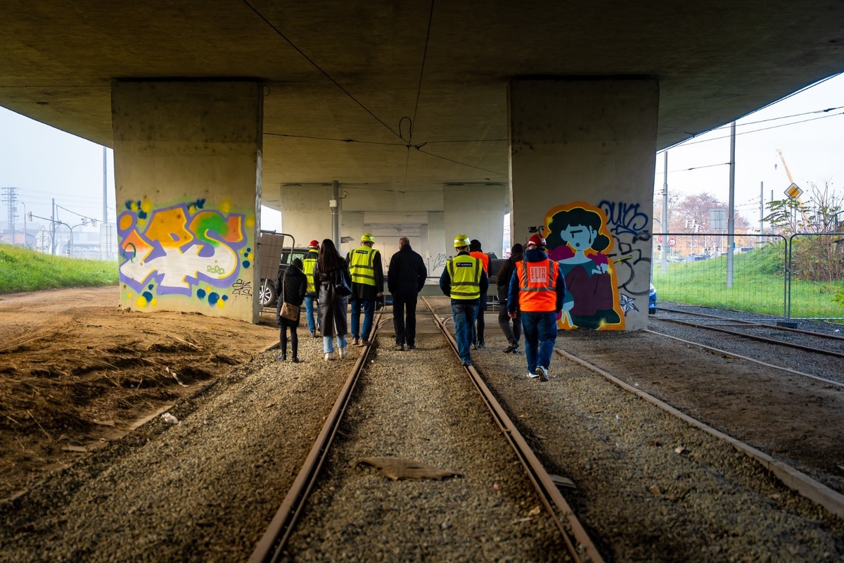 FOTO: Modernizácia električkovej trate na Jazere, foto 5