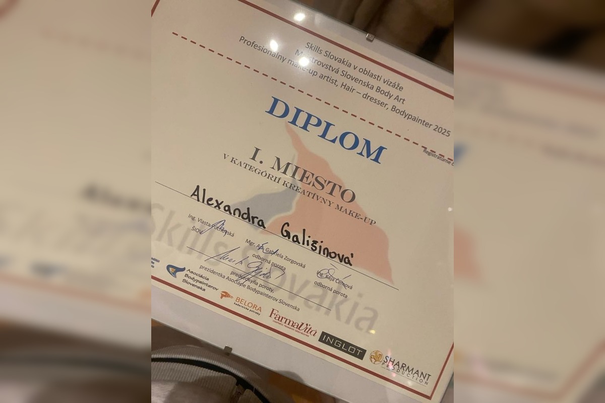 FOTO: Majsterkou Slovenska vo vizáži sa stala Košičanka Alexandra Gališinová, foto 7