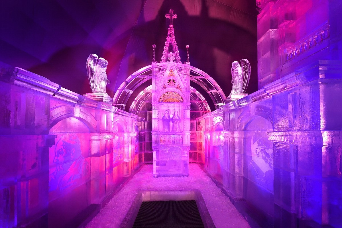 FOTO: Veľkolepý ľadový dóm otvoril brány. Prezident Pellegrini v úžase, foto 8