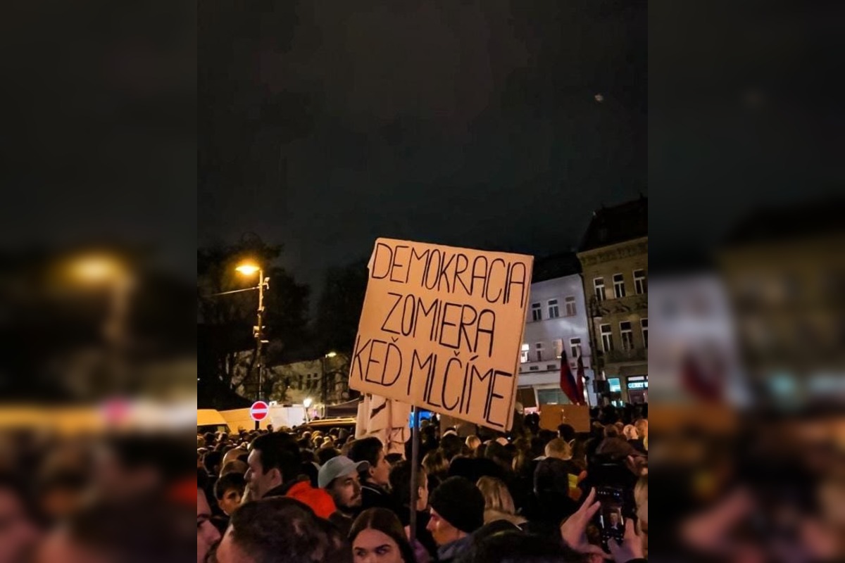 FOTO: Protesty a zhromaždenia k 17. novembru v Košickom kraji. , foto 6