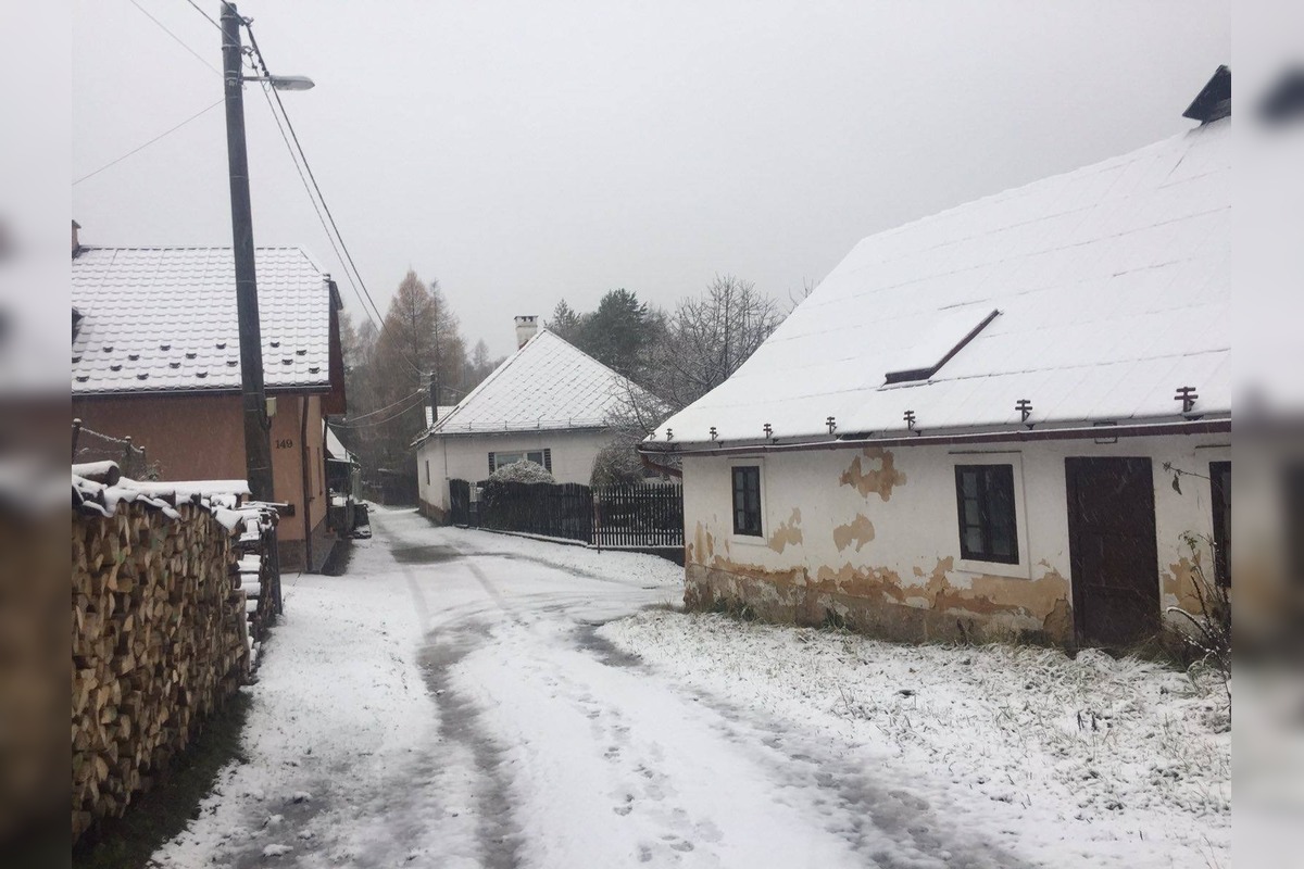 FOTO: Na Spiši a Gemeri napadol prvý sneh, foto 11