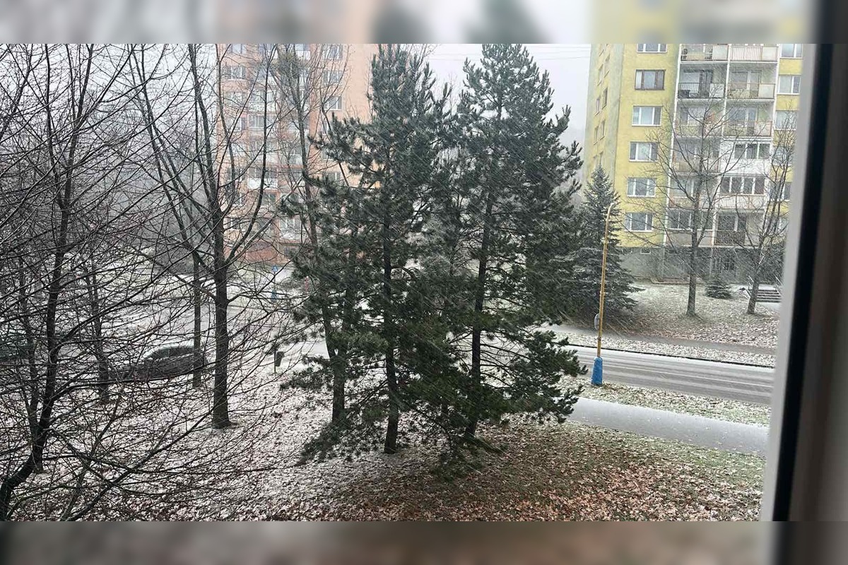 FOTO: V Košiciach padajú prvé snehové vločky, foto 4