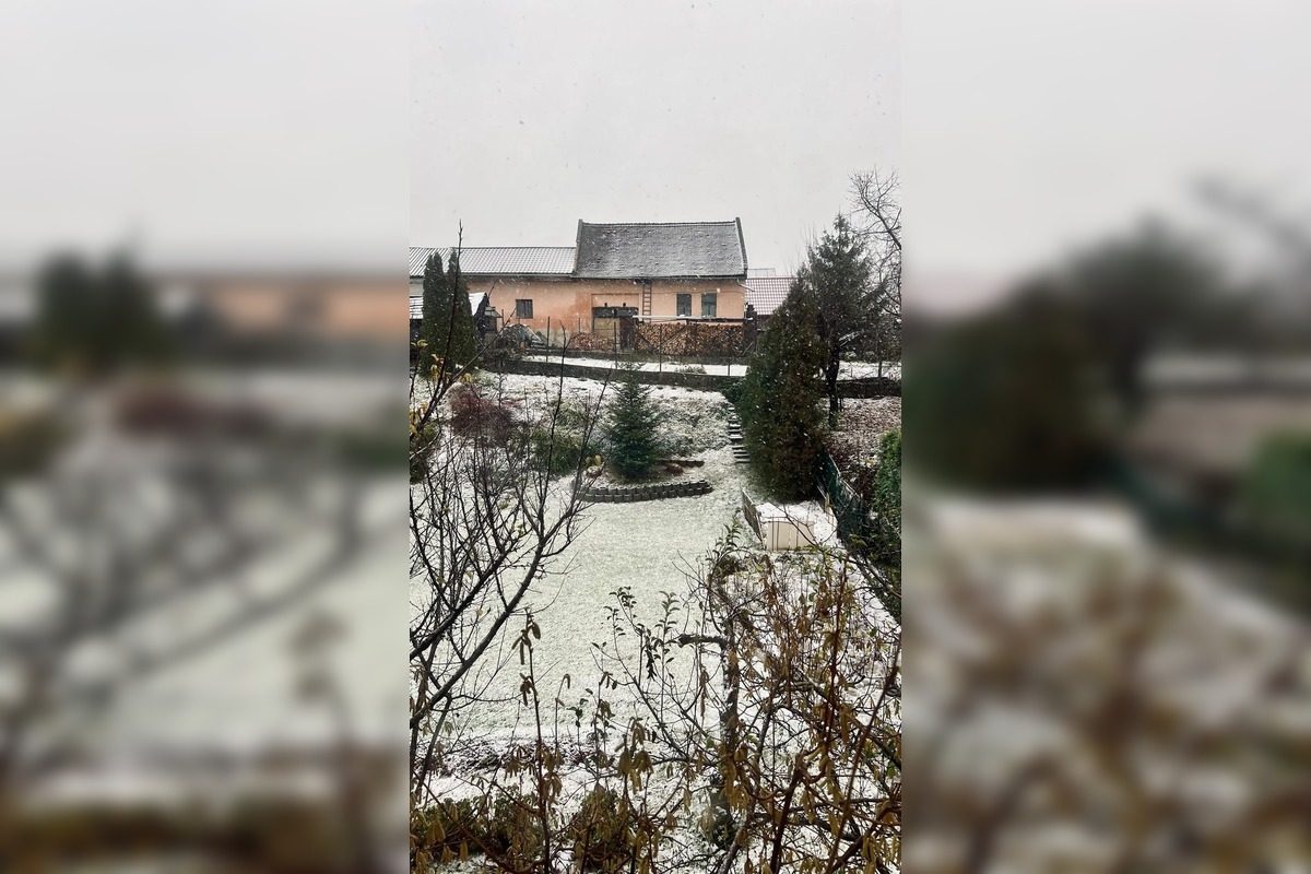 FOTO: V Košiciach padajú prvé snehové vločky, foto 3