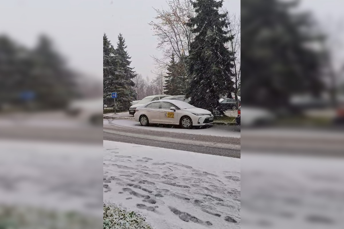 FOTO: V Košiciach padajú prvé snehové vločky, foto 6