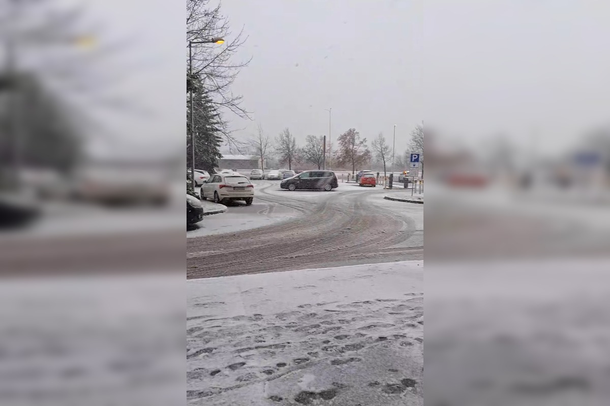 FOTO: V Košiciach padajú prvé snehové vločky, foto 7