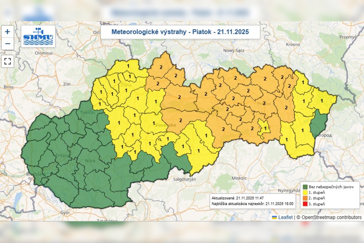 FOTO: Prvý sneh dorazil. Chaos na východe, kolóny na severe, juh stále čaká, foto 5