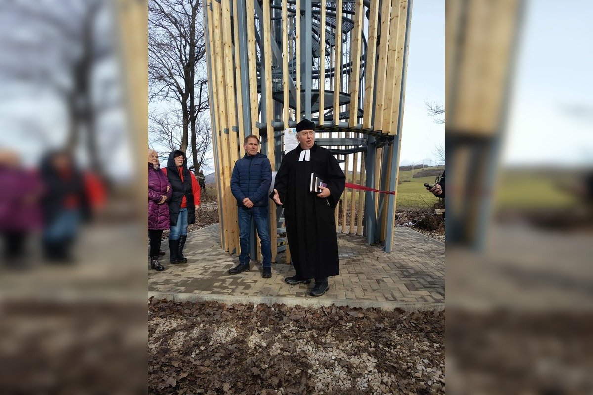 FOTO: V obci Ardovo otvorili vyhliadkovú vežu, foto 7