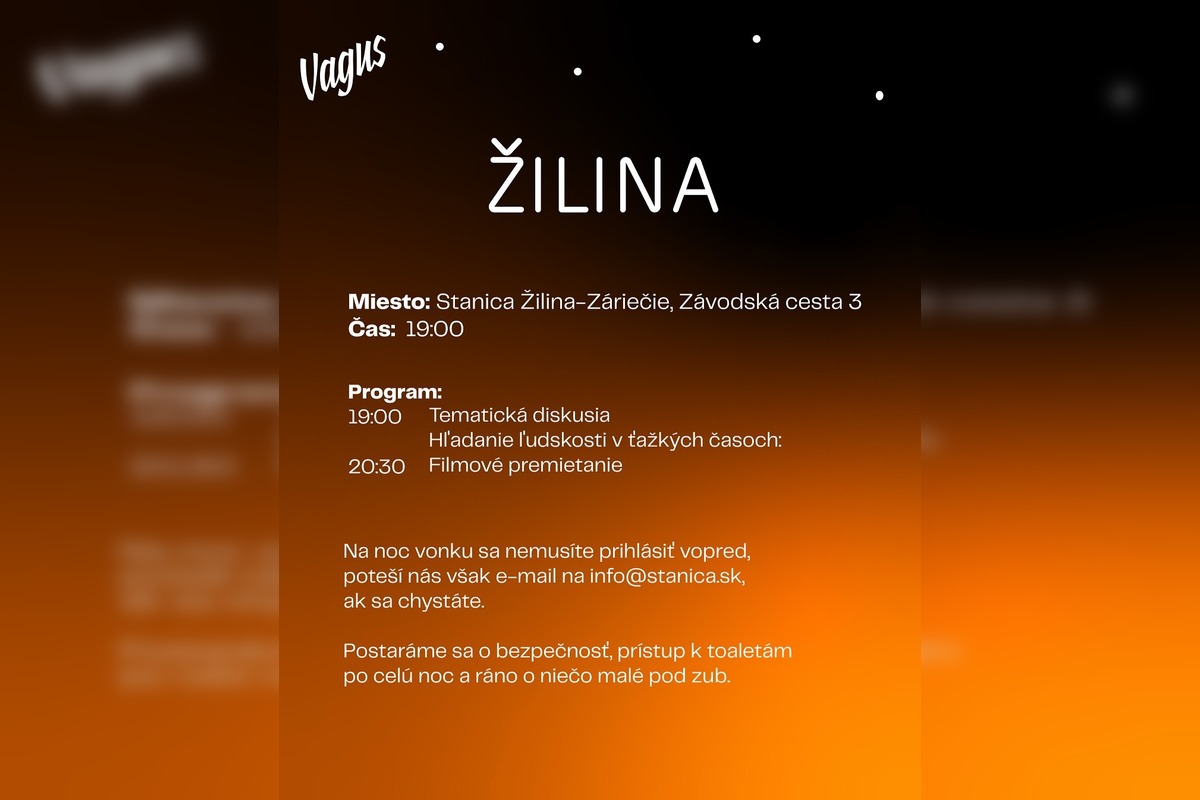 FOTO: Sprievodný program v rámci iniciatívy Noc vonku, foto 2