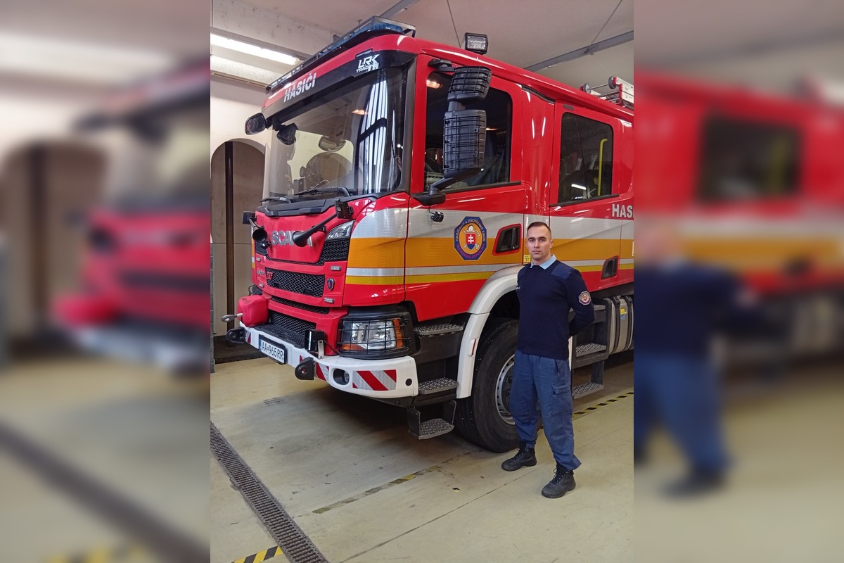 FOTO: Košický hasič zasahoval pri dvoch nehodách počas svojho voľna, foto 2