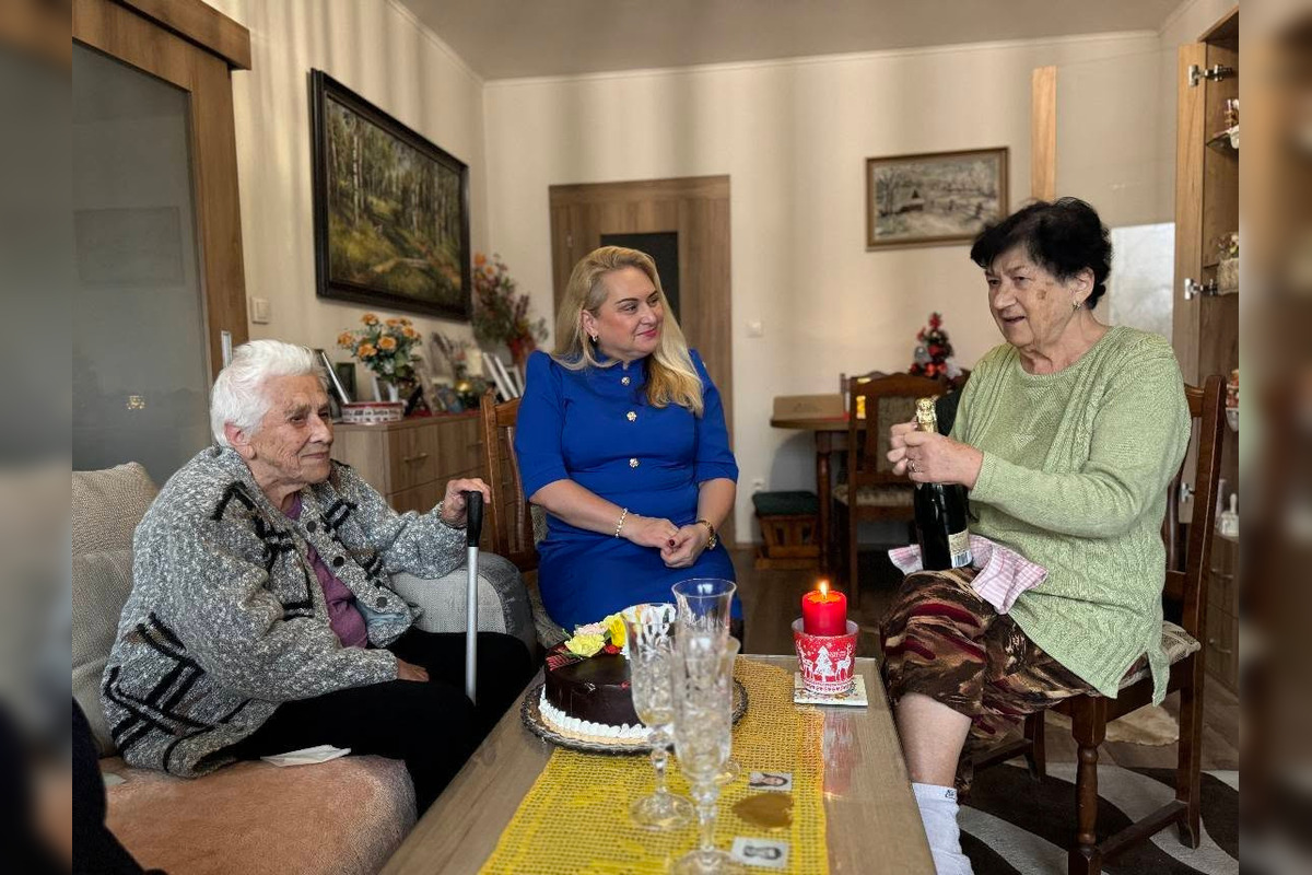 FOTO: Pani Mária z košického Jazera sa dožila úctyhodného životného jubilea, foto 5