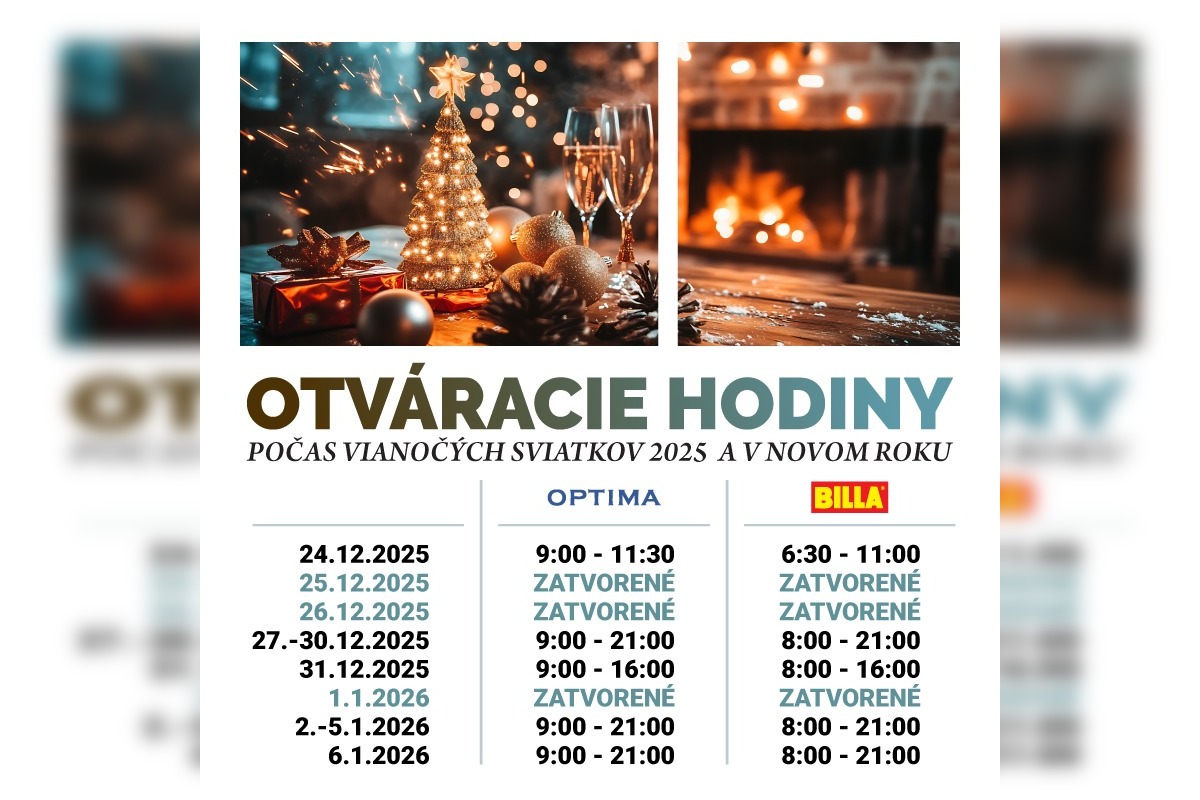 FOTO: Otváracie hodiny košických nákupných centier, foto 5