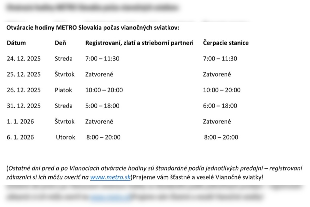 FOTO: Otváracie hodiny košických nákupných centier, foto 9