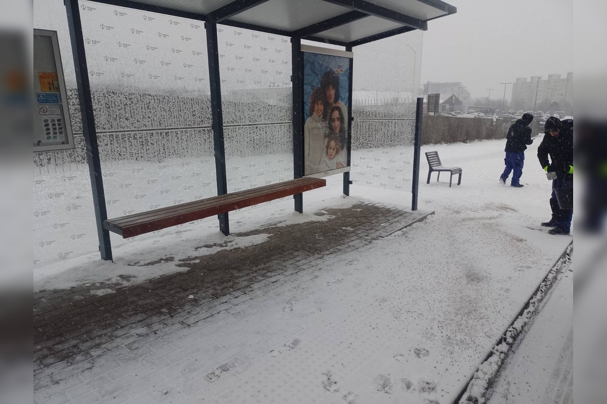 FOTO: Zimná údržba chodníkov v Košiciach, foto 6