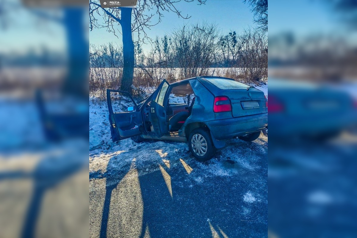 FOTO: Nehoda v okrese Trebišov stála staršieho vodiča život, foto 3