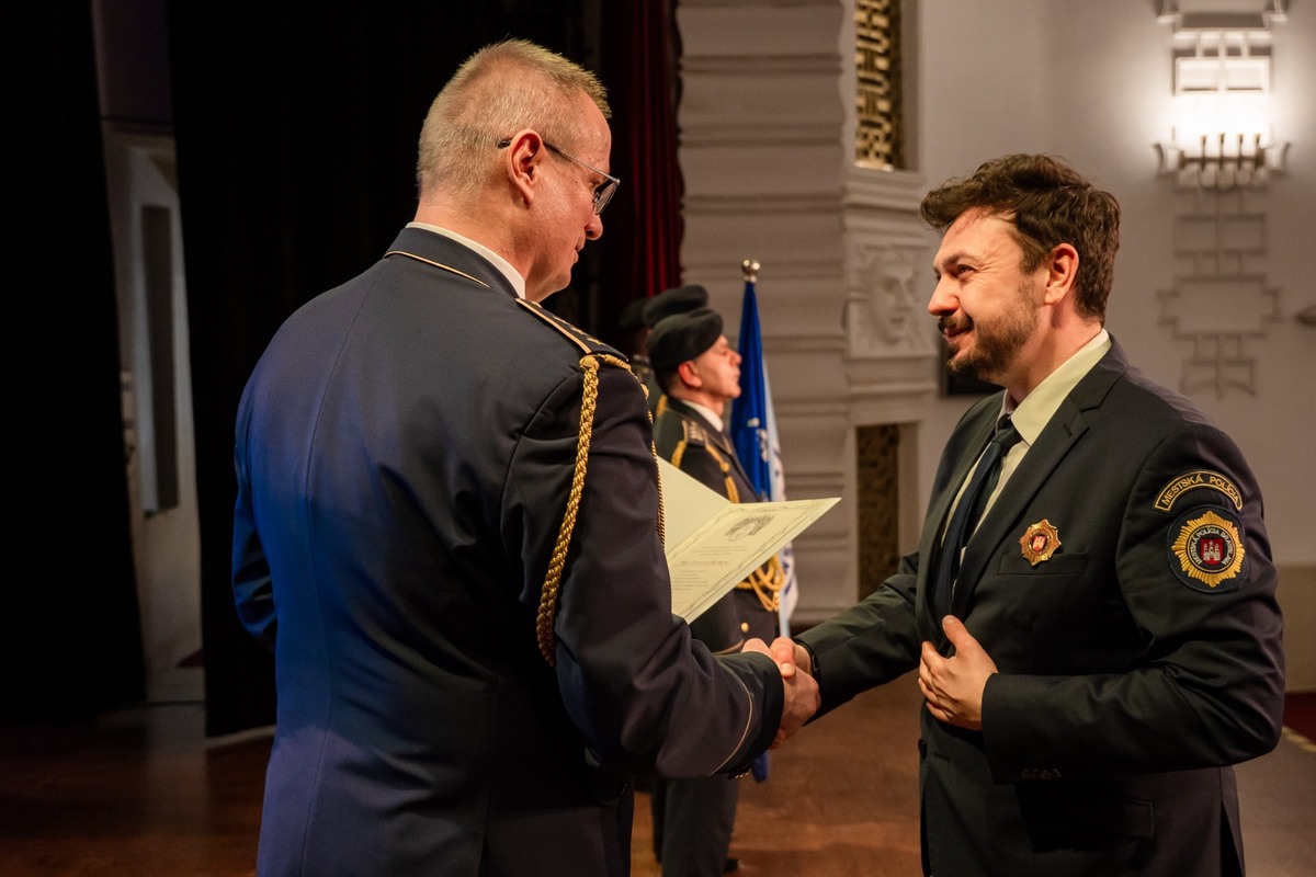 FOTO: Ocenili košických mestských policajtov, foto 7